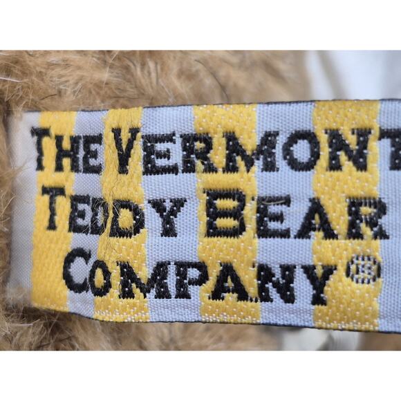 Vintage Vermont Teddy Bear Polo Shirt Sunglasses Poseable 16" I Love Mom YK - Picture 6 of 8